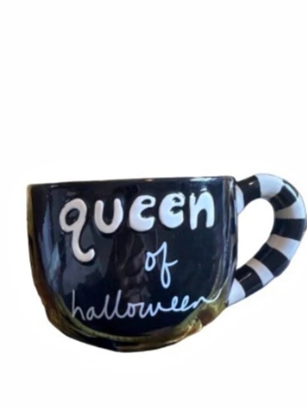 Sandra Magsamen Queen of Halloween Mug Black & White